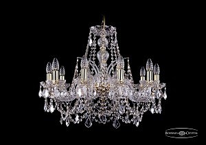 Подвесная люстра Bohemia 1411/10/240/G/Leafs