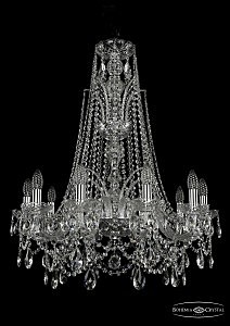 Подвесная люстра Bohemia 1411/10/240/XL-84/Ni