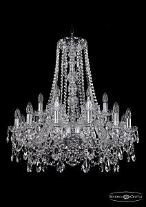 Подвесная люстра Bohemia 1411/12+6/240/h-80/Ni