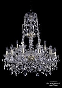 Подвесная люстра Bohemia 1411/12+6/240/XL-83/G