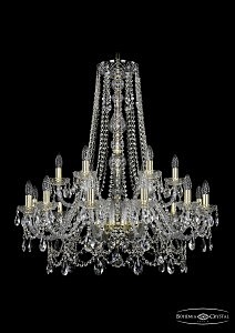 Подвесная люстра Bohemia 1411/12+6/300/h-94/G