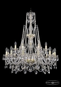 Подвесная люстра Bohemia 1411/12+6/300/XL-96/G