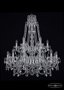 Подвесная люстра Bohemia 1411/12+6/300/XL-99/2d/Ni