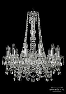 Подвесная люстра Bohemia 1411/12/195/h-70/Ni