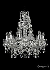 Подвесная люстра Bohemia 1411/12/195/XL-65/Ni