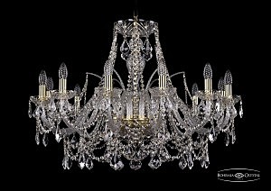 Подвесная люстра Bohemia 1411/12/300/G/Leafs