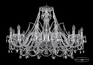Подвесная люстра Bohemia 1411/12/360/Ni