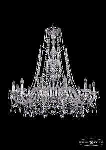 Подвесная люстра Bohemia 1411/12/360/XL-96/Ni