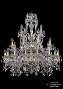 Подвесная люстра Bohemia 1411/16+8+4/300/3d/G