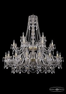 Подвесная люстра Bohemia 1411/16+8+4/460/2d/G