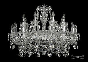 Подвесная люстра Bohemia 1411/16+8/300/Ni