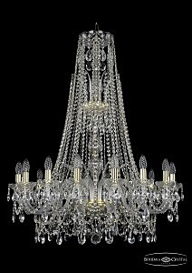 Подвесная люстра Bohemia 1411/16/300/XL-108/G