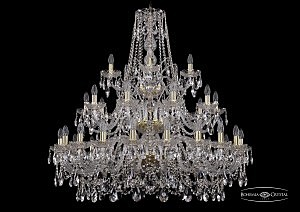 Подвесная люстра Bohemia 1411/20+10+5/400/3d/G