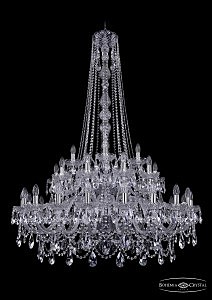 Подвесная люстра Bohemia 1411/20+10+5/400/h-155/2d/Ni