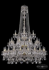 Подвесная люстра Bohemia 1411/20+10+5/400/h-158/3d/G