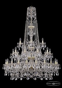 Подвесная люстра Bohemia 1411/20+10+5/400/XL-155/3d/G