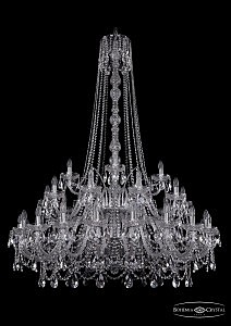 Подвесная люстра Bohemia 1411/20+10+5/460/h-175/2d/Ni