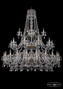 Подвесная люстра Bohemia 1411/20+10+5/530/3d/G