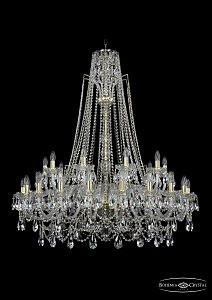 Подвесная люстра Bohemia 1411/20+10/400/XL-130/G
