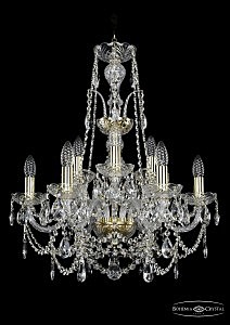 Подвесная люстра Bohemia 1411/6+3/195/XL-65/G