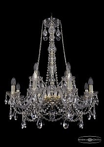 Подвесная люстра Bohemia 1411/8+4/240/h-83/G