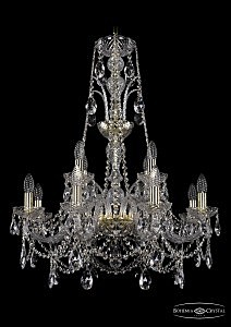 Подвесная люстра Bohemia 1411/8+4/240/XL-83/G