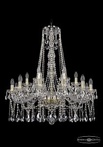 Подвесная люстра Bohemia 1413/12+6/300/h-95/G