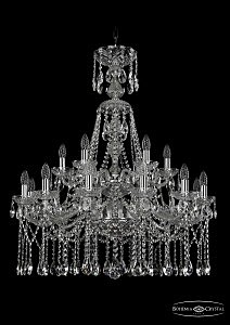 Подвесная люстра Bohemia 1413/12+6/300/XL-96/2d/Ni