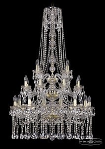 Подвесная люстра Bohemia 1413/16+8+4/300/h-134/3d/G