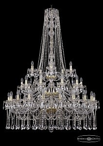 Подвесная люстра Bohemia 1413/20+10+5/400/h-158/3d/G