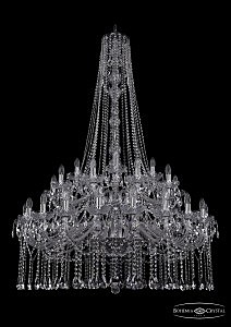 Подвесная люстра Bohemia 1413/20+10+5/400/h-164/2d/Ni