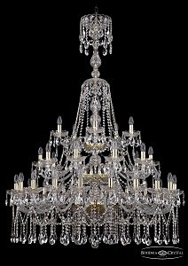 Подвесная люстра Bohemia 1413/20+10+5/400/XL-158/3d/G