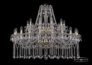 Подвесная люстра Bohemia 1413/20+10/400/2d/G