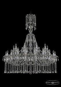 Подвесная люстра Bohemia 1413/20+10/400/XL-130/Ni