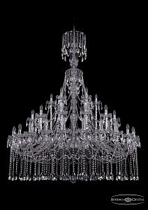 Подвесная люстра Bohemia 1413/24+12+6/530/XL-176/Ni