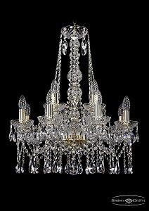 Подвесная люстра Bohemia 1413/8+4/200/h-66/G