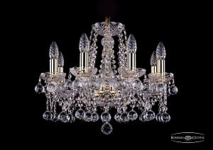 Подвесная люстра Bohemia 1413/8/165/G/Balls