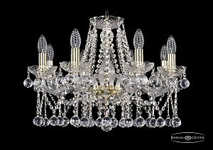 Подвесная люстра Bohemia 1413/8/200/G/Balls