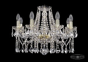 Подвесная люстра Bohemia 1413/8/200/G/Leafs