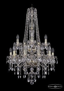 Подвесная люстра Bohemia 1415/10+5/200/h-92/2d/G