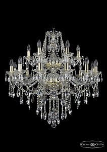 Подвесная люстра Bohemia 1415/12+6/300/2d/G