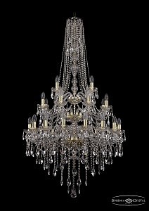 Подвесная люстра Bohemia 1415/16+8+4/300/h-155/3d/G