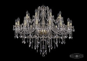 Подвесная люстра Bohemia 1415/16+8/360/G