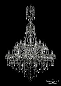 Подвесная люстра Bohemia 1415/20+10+5/400/XL-185/2d/Ni