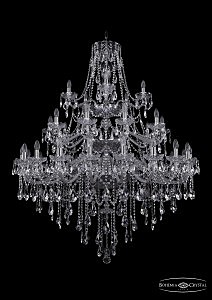 Подвесная люстра Bohemia 1415/20+10+5/460/3d/Ni