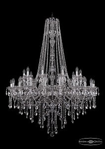 Подвесная люстра Bohemia 1415/20+10/400/h-154/Ni