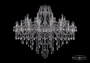 Подвесная люстра Bohemia 1415/20+10/460/Ni