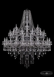Подвесная люстра Bohemia 1415/24+12+6/530/2d/Ni