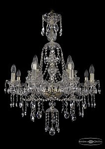 Подвесная люстра Bohemia 1415/8+4/220/XL-86/G