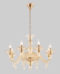 Подвесная люстра Caetano CAETANO SP-PL8 AMBER